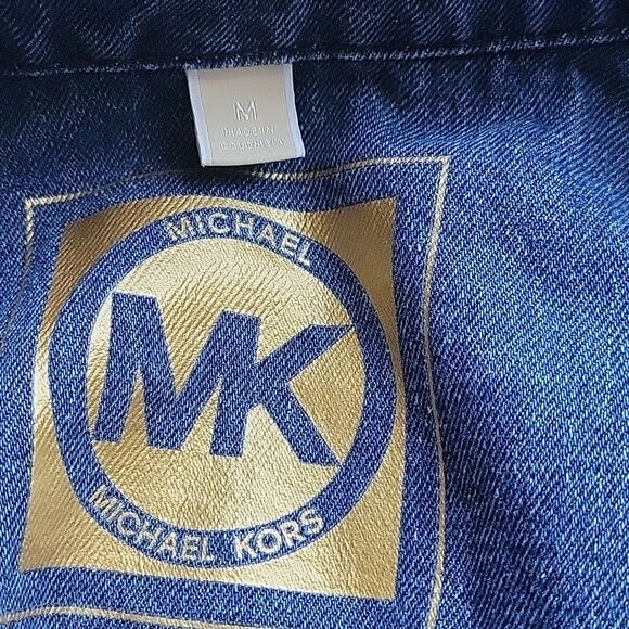 Michael Kors Women's Denim Jacket Size M - Picture 5 of 8